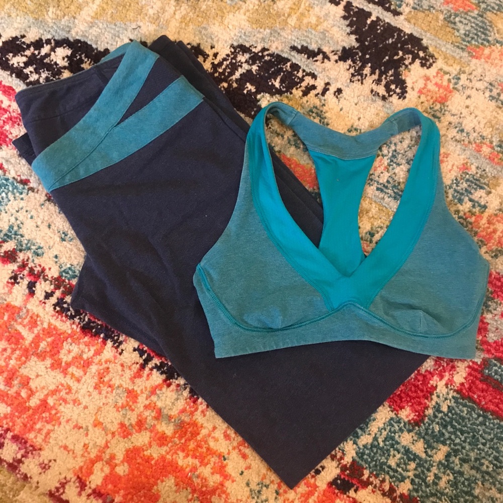 Lululemon Sports Bra and Pant Set